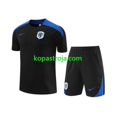 Nederländerna Barn Träningströjor Svart 2024